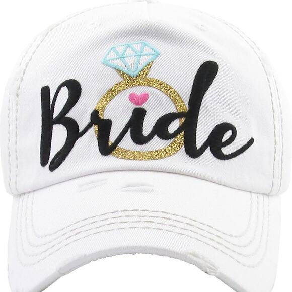 ❤️NWT❤️ Bride Diamond Ring Vintage White Cap - Picture 2 of 4